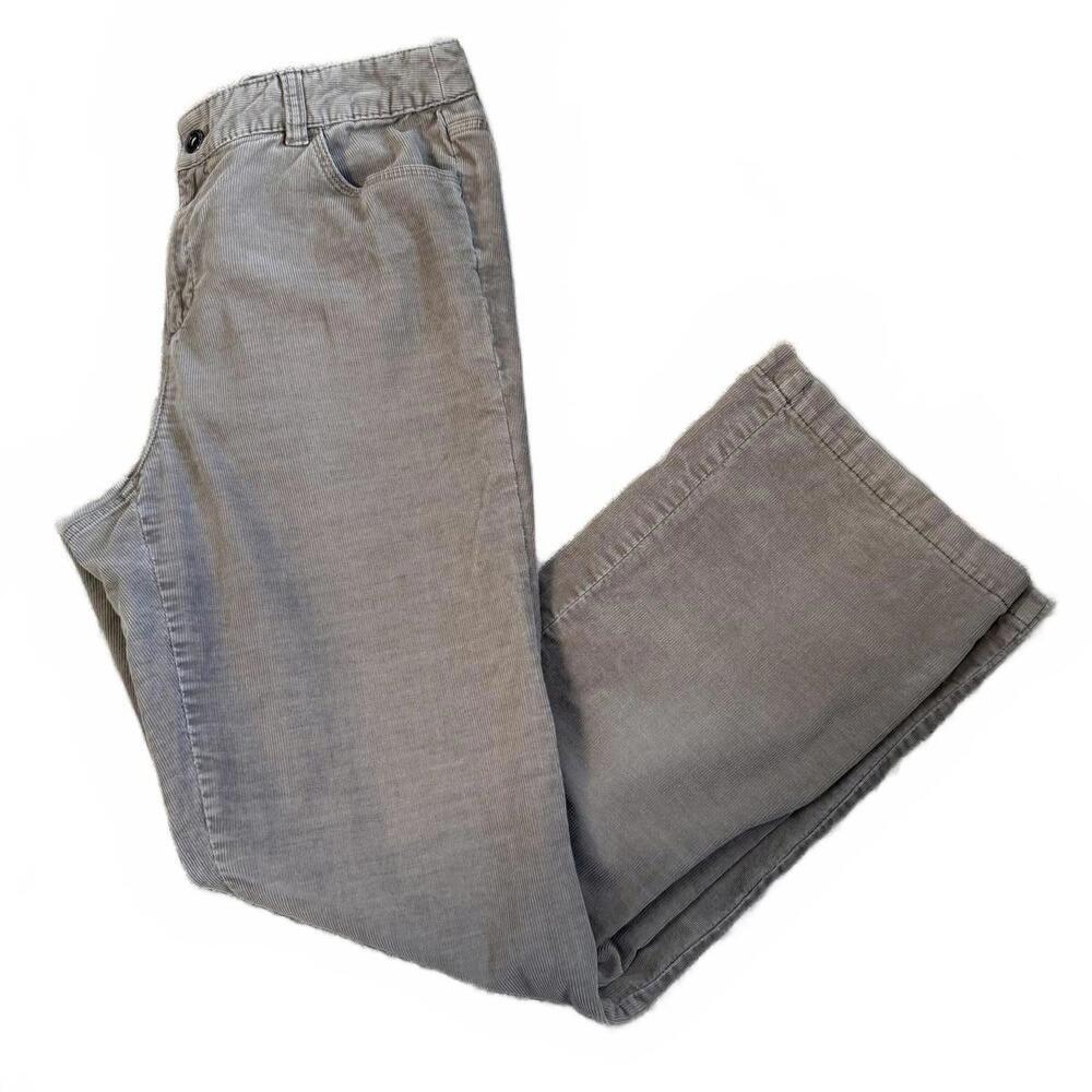Womens 2000s Fashion‎ Tan Khaki Corduroy Pants
